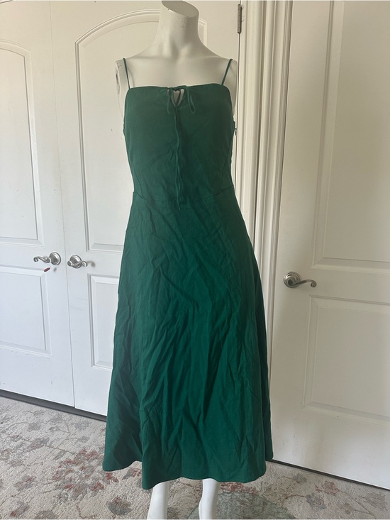 everlane green dress Pants Dress By Everlane In Green, Size:0 main image 1